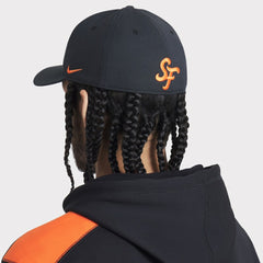 San Francisco Giants 2025 City Connect Rise Swoosh Performance Flex Hat - Black | Nike