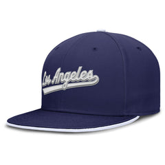 Los Angeles Dodgers Primetime Dri-FIT Round Bill True Fitted Hat - Royal | Nike