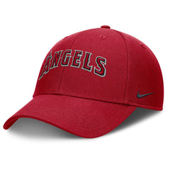 Los Angeles Angels Rise Gaberdine Adjustable Hat - Red | Nike