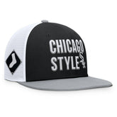 Chicago White Sox Pro Trucker Snapback Hat - Black | Nike