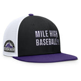 Colorado Rockies Pro Trucker Snapback Hat - Black | Nike