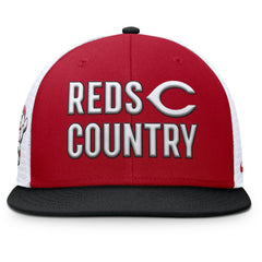 Cincinnati Reds Pro Trucker Snapback Hat - Red | Nike