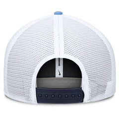 Tampa Bay Rays Pro Performance Trucker Snapback Hat - Navy/Light Blue | Nike