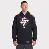 San Francisco Giants 2025 City Connect Authentic Collection Performance Pullover Hoodie - Black | Nike