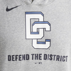 Washington Nationals 2025 City Connect French Terry Club Pullover Hoodie - Heather Gray | Nike