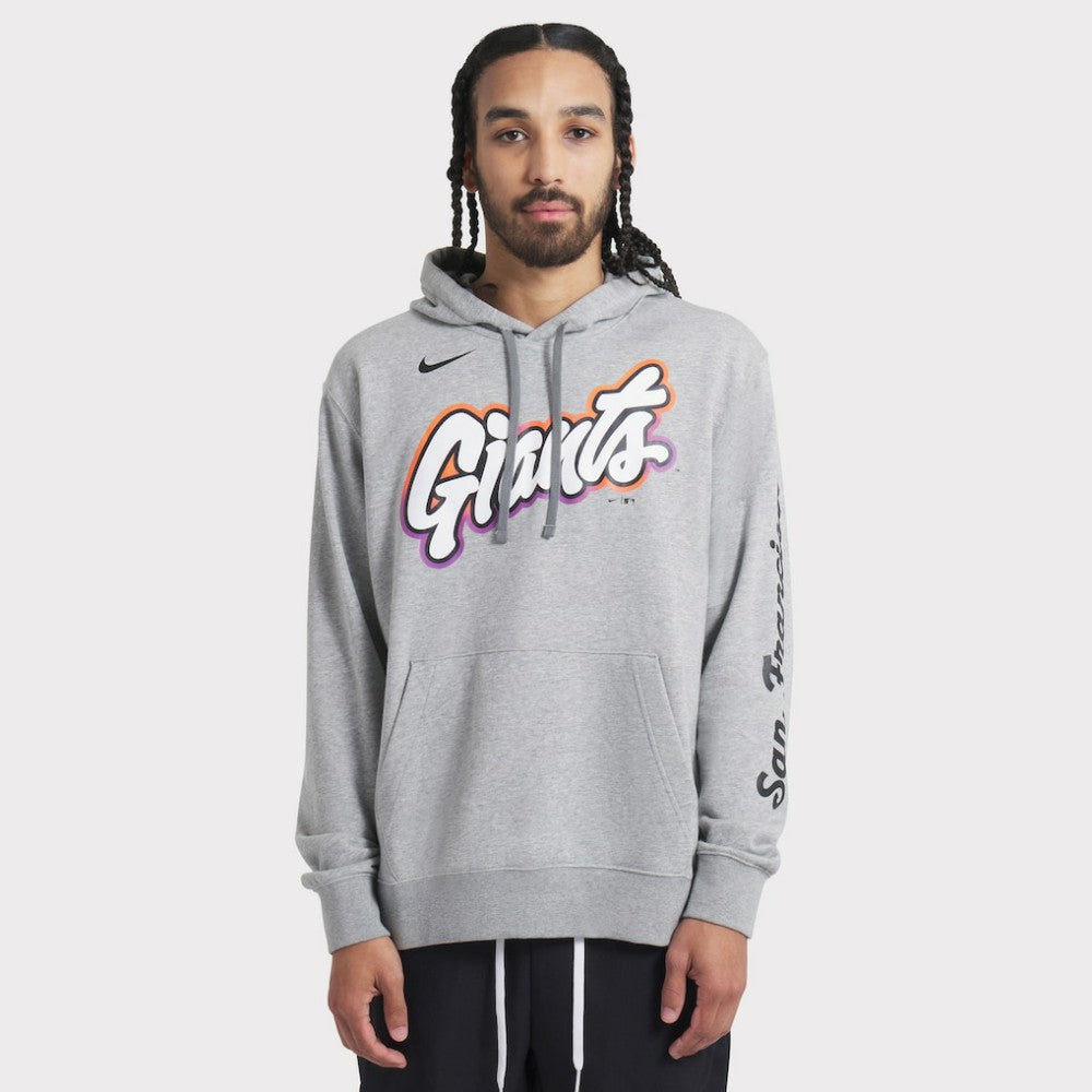 San Francisco Giants 2025 City Connect French Terry Club Pullover Hoodie - Heather Gray | Nike