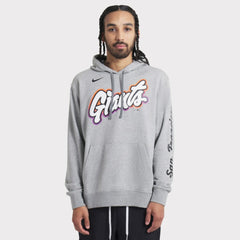 San Francisco Giants 2025 City Connect French Terry Club Pullover Hoodie - Heather Gray | Nike