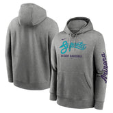 Arizona Diamondbacks City Connect Club Hoodie - Heather Charcoal | Nike