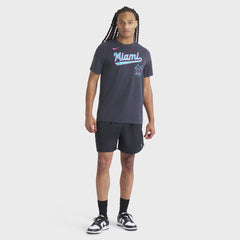 Miami Marlins City Connect Script Tri-Blend T-Shirt - Heather Black | Nike