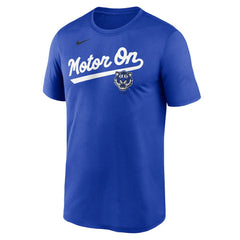 Detroit Tigers City Connect Team Phrase Script Legend Performance T-Shirt - Royal | Nike