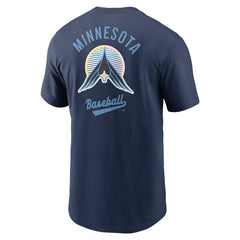 Minnesota Twins 2025 City Connect 2-Hit T-Shirt - Navy | Nike
