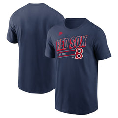 Boston Red Sox Cooperstown Collection Retro T-Shirt - Navy | Nike