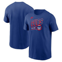Chicago Cubs Cooperstown Collection Retro T-Shirt - Royal | Nike