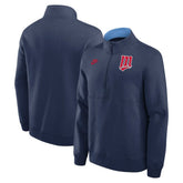 Minnesota Twins Cooperstown Collection Fleece Half-Zip Pullover - Navy | Nike