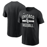 Chicago White Sox Arched T-Shirt - Black | Nike