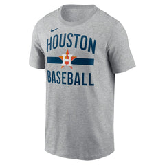 Houston Astros Arched T-Shirt - Heather Gray | Nike