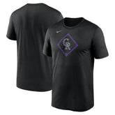 Colorado Rockies Icon Legend Dri-FIT T-Shirt - Black | Nike