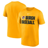 Pittsburgh Pirates Local Legend Performance T-Shirt - Gold | Nike