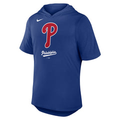 Philadelphia Phillies Tri-Blend Hoodie T-Shirt - Royal | Nike