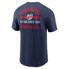 Washington Nationals 2-Hit T-Shirt - Navy | Nike