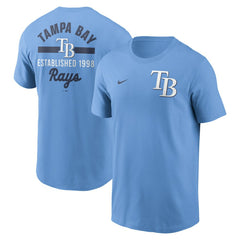 Tampa Bay Rays 2-Hit T-Shirt - Light Blue | Nike