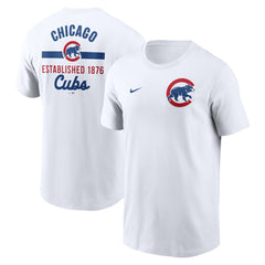 Chicago Cubs 2-Hit T-Shirt - White | Nike