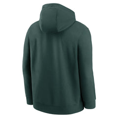 Athletics Logo Club Fleece Hoodie - Green | Nike