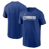 Los Angeles Dodgers Team Block T-Shirt - Royal | Nike