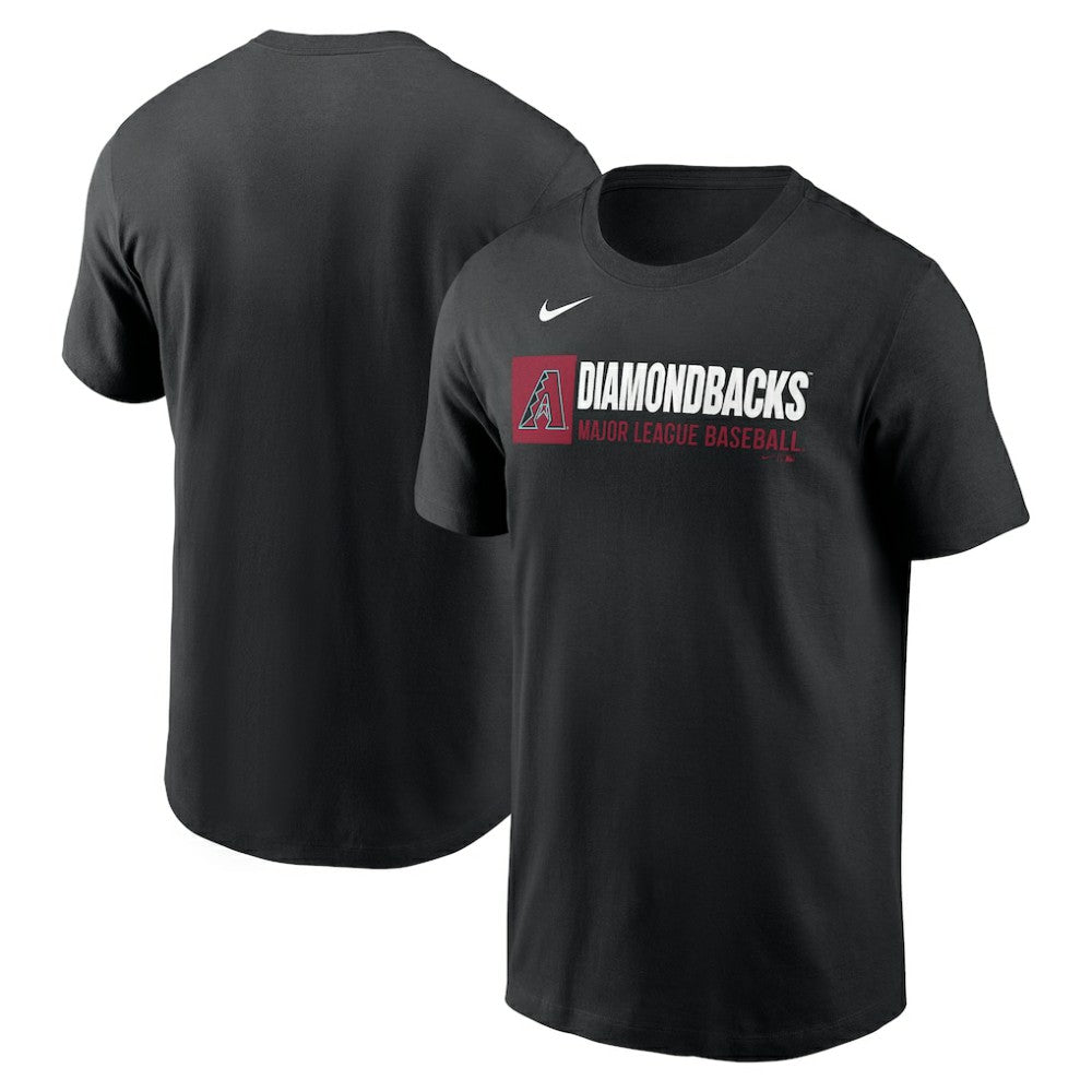 Arizona Diamondbacks Team Block T-Shirt - Black | Nike
