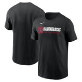 Arizona Diamondbacks Team Block T-Shirt - Black | Nike