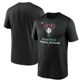 Arizona Diamondbacks Stadium Legend Performance T-Shirt - Black | Nike