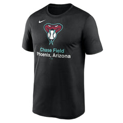 Arizona Diamondbacks Stadium Legend Performance T-Shirt - Black | Nike