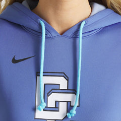 Washington Nationals Women's 2025 City Connect Authentic Collection Therma-FIT Hoodie - Blue | Nike