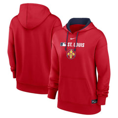 St. Louis Cardinals Women's City Connect Authentic Collection Therma-FIT Hoodie - Red | Nike