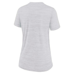 Atlanta Braves Women's Authentic Collection City Connect Velocity Dri-FIT T-Shirt - Ash | Nike
