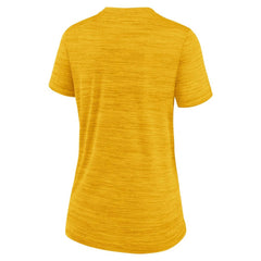 Pittsburgh Pirates Women's Authentic Collection City Connect Velocity Dri-FIT T-Shirt - Gold | Nike