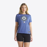 Washington Nationals Women's 2025 City Connect Authentic Collection Velocity Dri-FIT T-Shirt - Gray | Nike