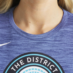 Washington Nationals Women's 2025 City Connect Authentic Collection Velocity Dri-FIT T-Shirt - Gray | Nike