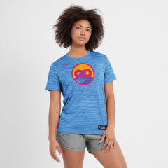Colorado Rockies Women's 2025 City Connect Authentic Collection Velocity Dri-FIT T-Shirt - Blue | Nike