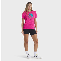 Miami Marlins Women's 2025 City Connect Authentic Collection Velocity Dri-FIT T-Shirt - Pink | Nike