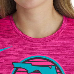 Miami Marlins Women's 2025 City Connect Authentic Collection Velocity Dri-FIT T-Shirt - Pink | Nike