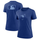 Toronto Blue Jays Women's Authentic Collection Early Work Tri-Blend T-Shirt - Royal | Nike