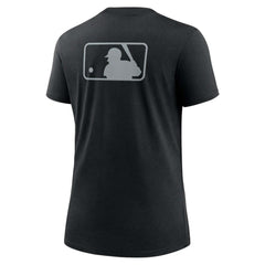 Chicago White Sox Women's Authentic Collection Early Work Tri-Blend T-Shirt - Black | Nike