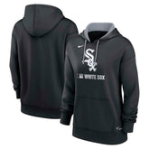 Chicago White Sox Women's Authentic Collection Therma-FIT Hoodie - Black | Nike