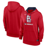St. Louis Cardinals Women's Authentic Collection Therma-FIT Hoodie - Red | Nike