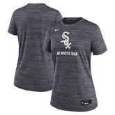 Chicago White Sox Women's Authentic Collection Velocity Dri-FIT T-Shirt - Black | Nike
