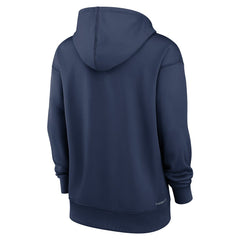 Los Angeles Angels Women's Authentic Collection Lockup Alternate Logo Therma Hoodie - Navy | Nike