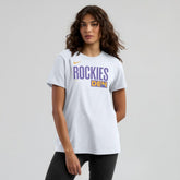 Colorado Rockies Women's 2025 City Connect Wordmark T-Shirt - White | Nike