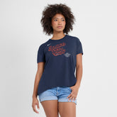 Houston Astros Women's 2025 City Connect Flowy Fashion Tri-Blend Dri-FIT T-Shirt - Navy | Nike