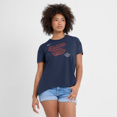 Houston Astros Women's 2025 City Connect Flowy Fashion Tri-Blend Dri-FIT T-Shirt - Navy | Nike
